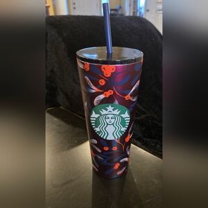 Starbucks Holiday 2020 Stainless Steel Mistletoe Tumbler